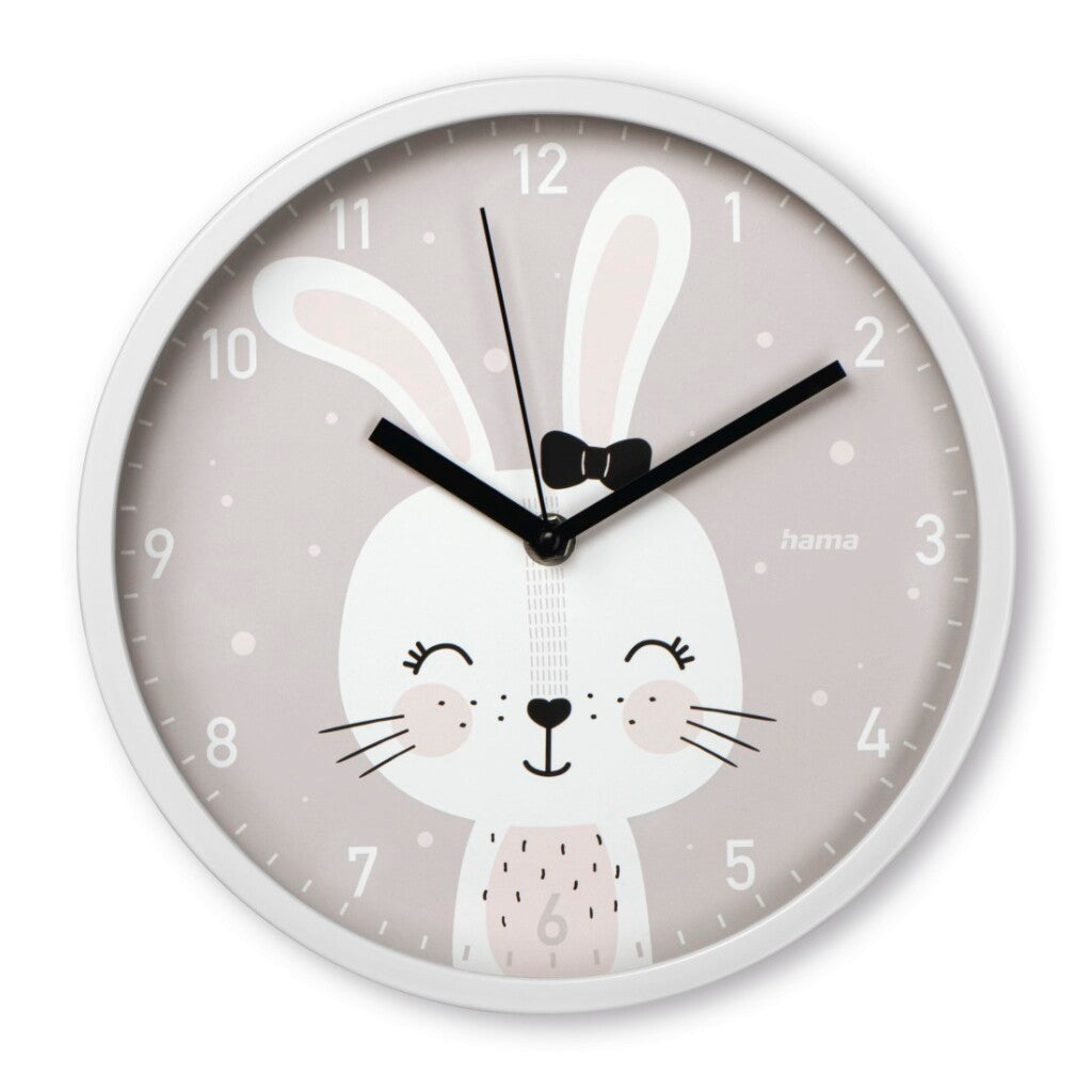Hama Children's Wall Clock Maui 25 cm Silent Quartz
