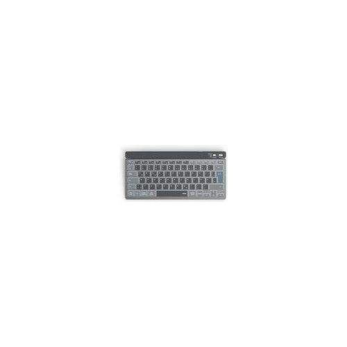 Hama Multi-Device-Tastatur WK-700 kabellos beleuchtet klein SW QWERTZ (00173067) afbeelding 1