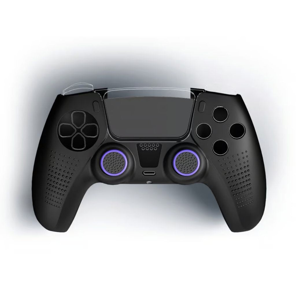 uRage 6-in-1 Accessory Set for PlayStation 5 Controller Black