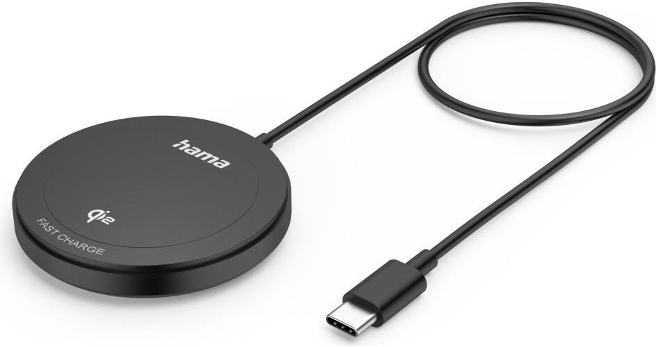 Hama 00201725 Empfänger für das drahtlose Laden von Mobilgeräten Handy/Smartphone USB Typ-C (00201725) afbeelding 1