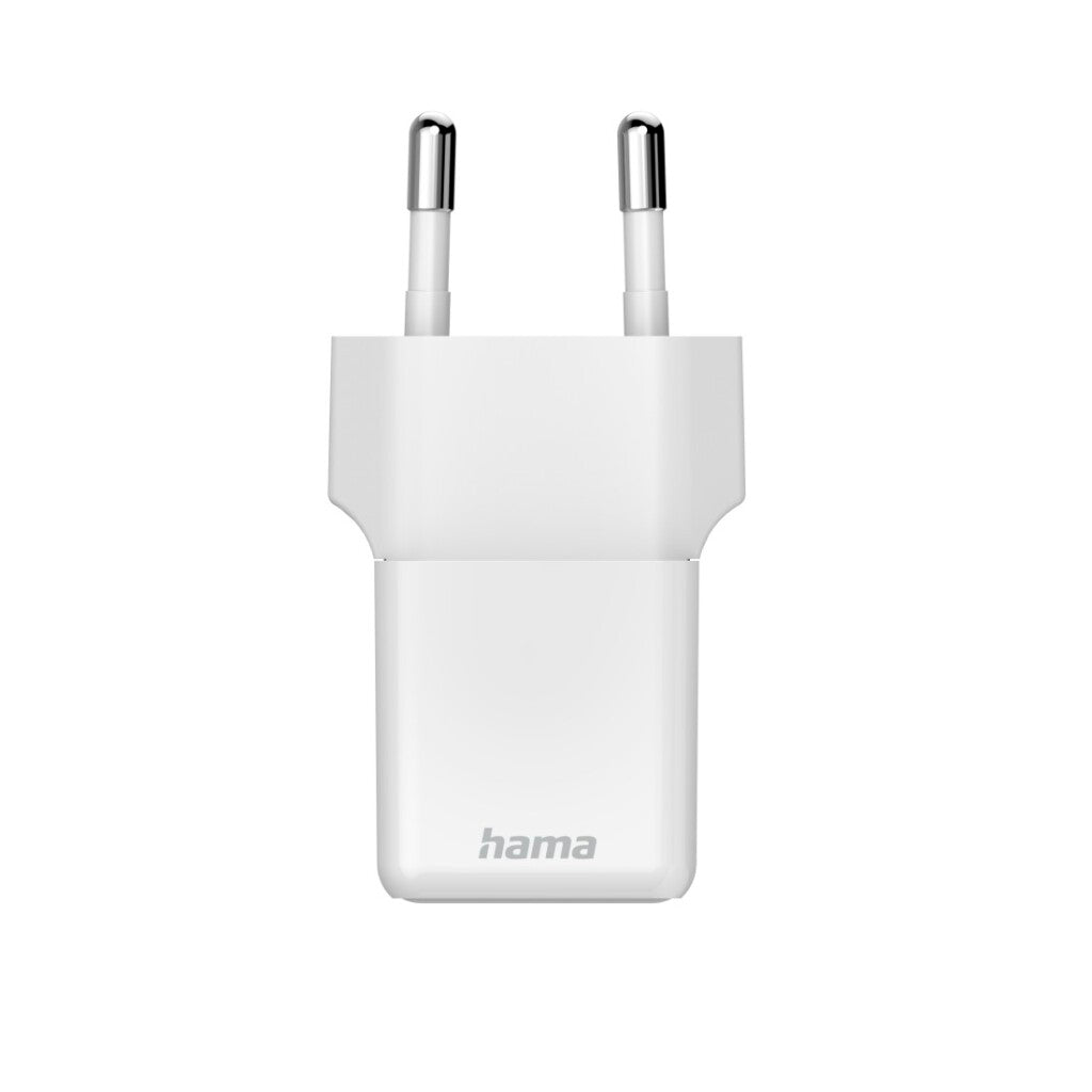 Hama Fast Charger USB-C PD/Qualcomm® Super-Mini-Charger 20 W White