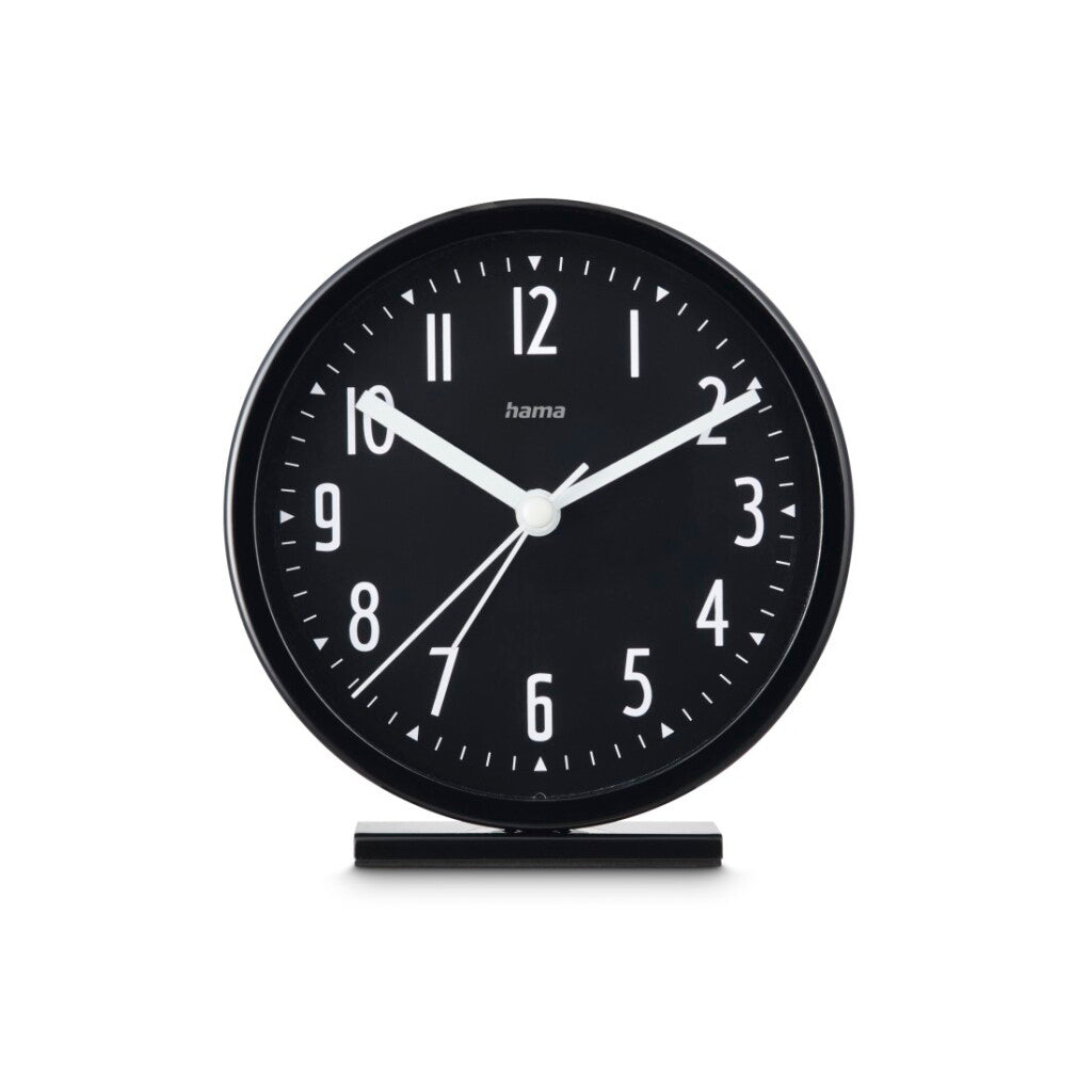 Hama Skye Alarm Clock Silent Black/White