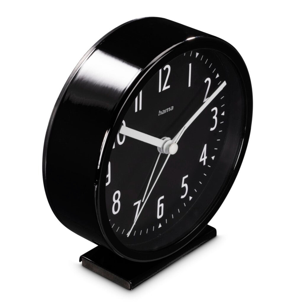 Hama Skye Alarm Clock Silent Black/White