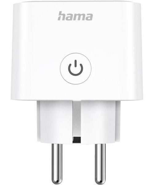Hama Smarte WLAN-Steckdose, Matter, sprach-/appgesteuert, Strommessgerät, 3.680W (00176654) afbeelding 1