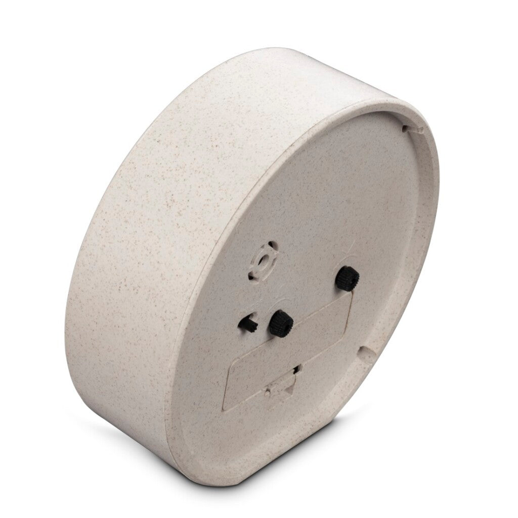 Hama Fuerteventura Alarm Clock Analog Silent 12 cm Beige