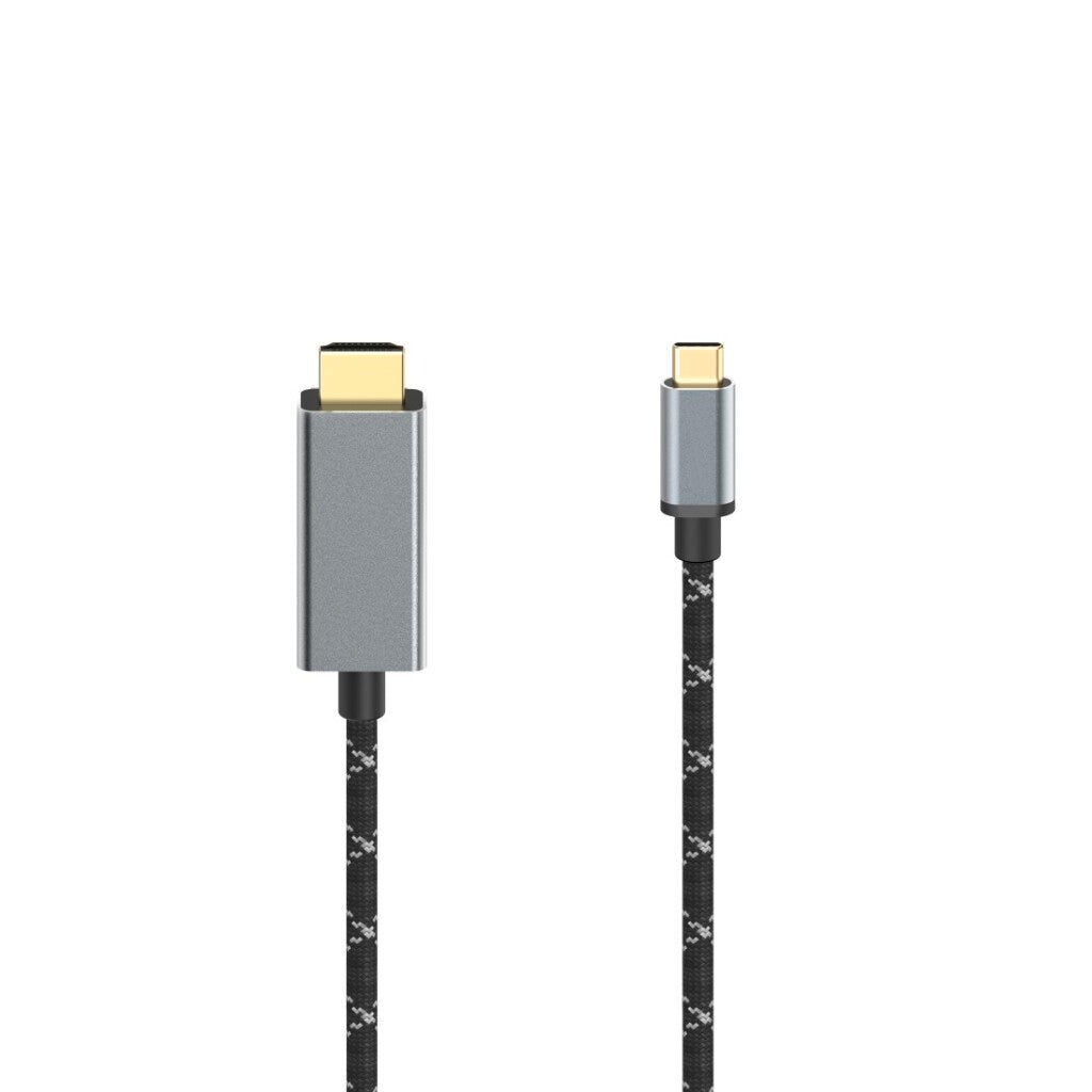 Hama Video Cable USB C to HDMI Ultra-HD 8K/60Hz Gold-Plated 1.5 m Aluminum