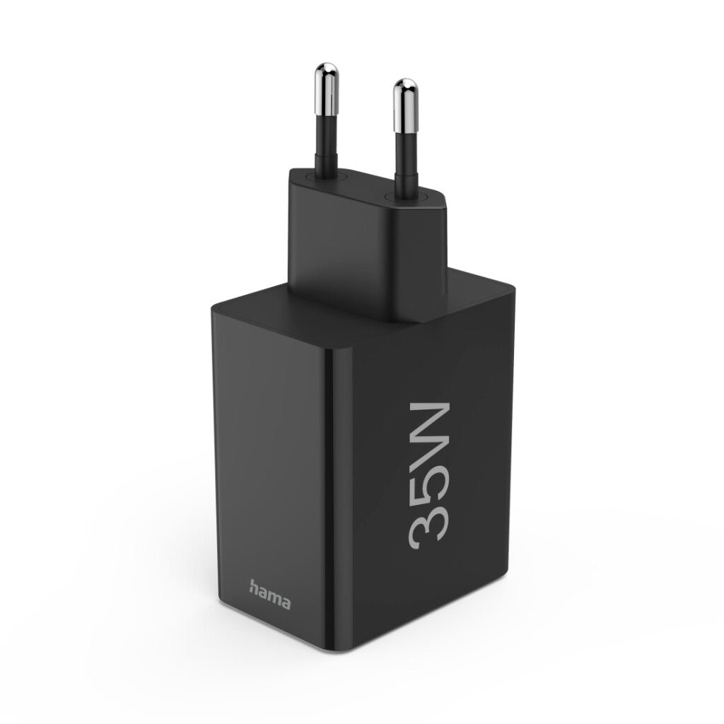 Hama Fast Charger 1x USB-C PD 3x USB-A 35W Black