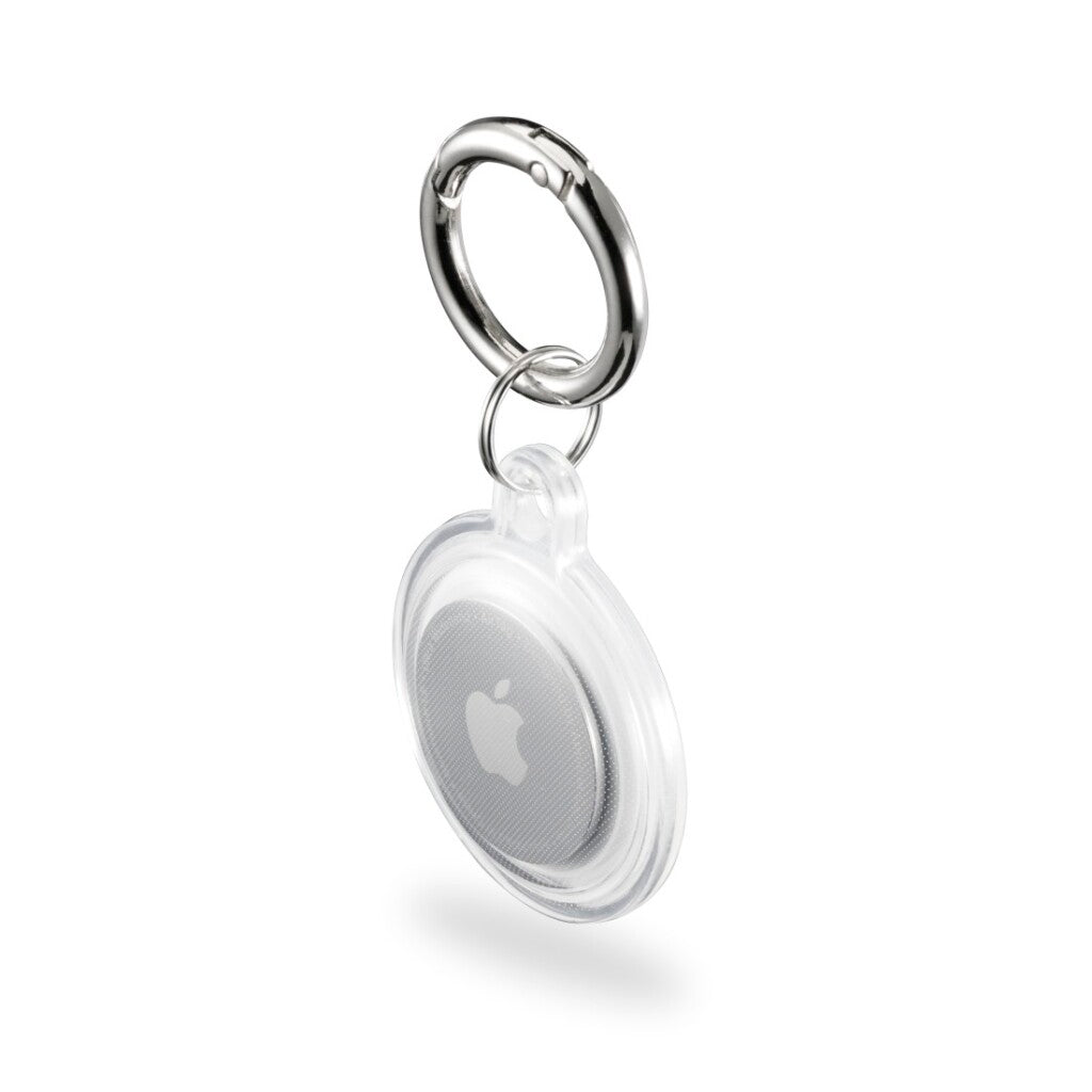 Hama Always Clear Keychain for Apple AirTag Transparent