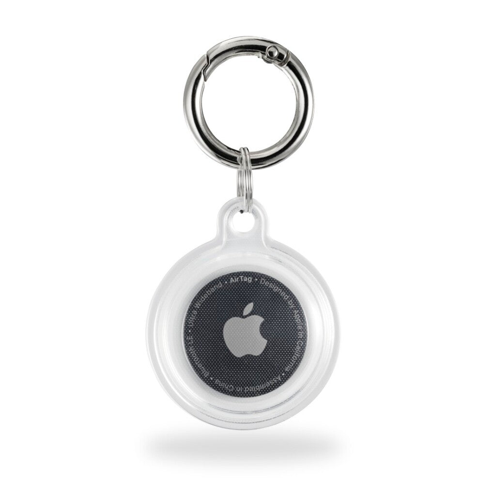 Hama Always Clear Keychain for Apple AirTag Transparent