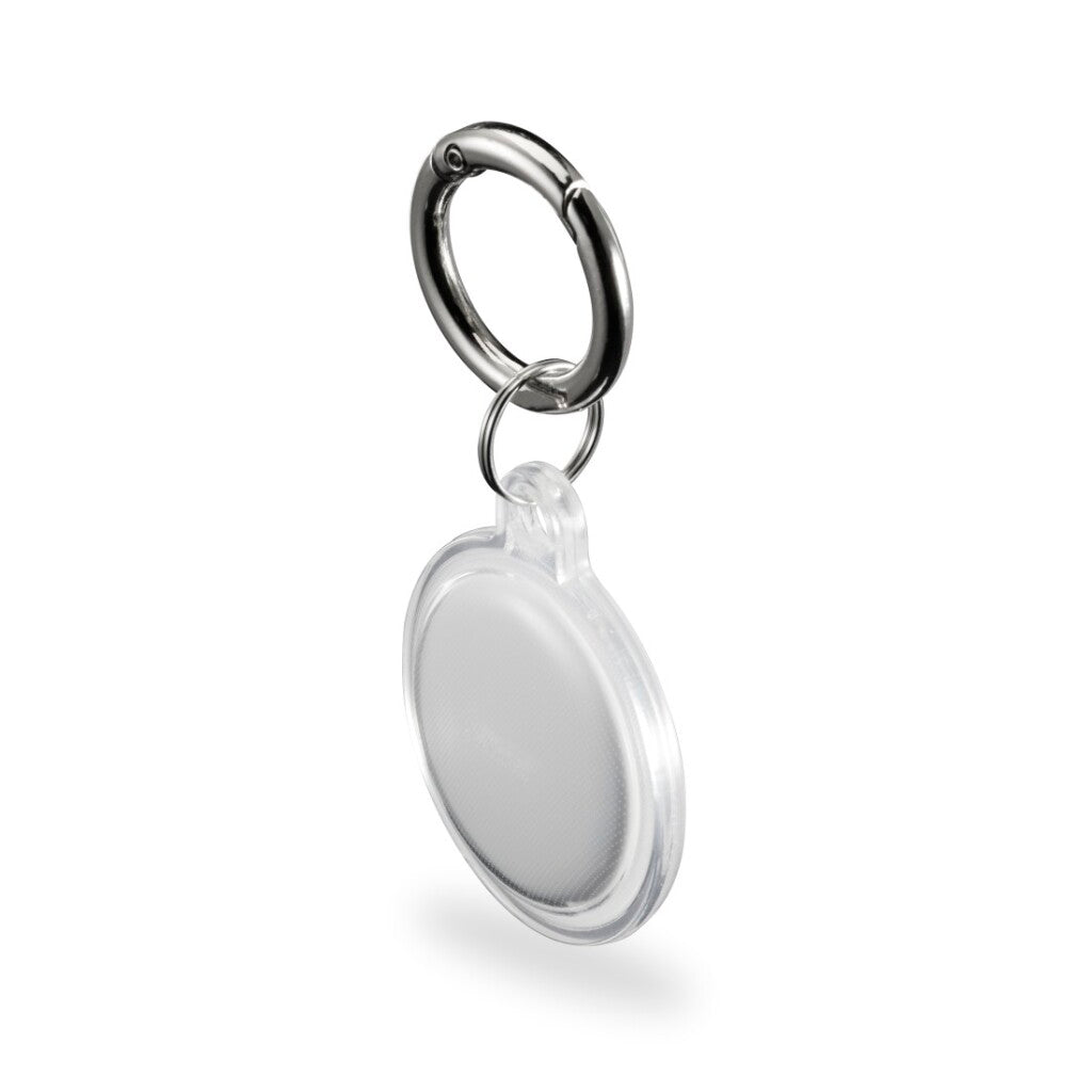 Hama Always Clear Keychain for Apple AirTag Transparent