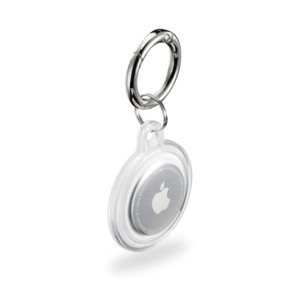 Hama Always Clear Keychain for Apple AirTag Transparent