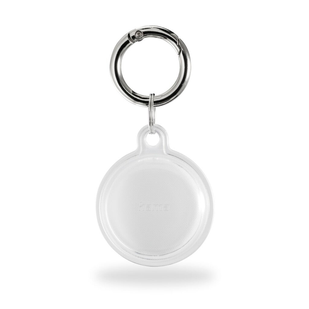 Hama Always Clear Keychain for Apple AirTag Transparent