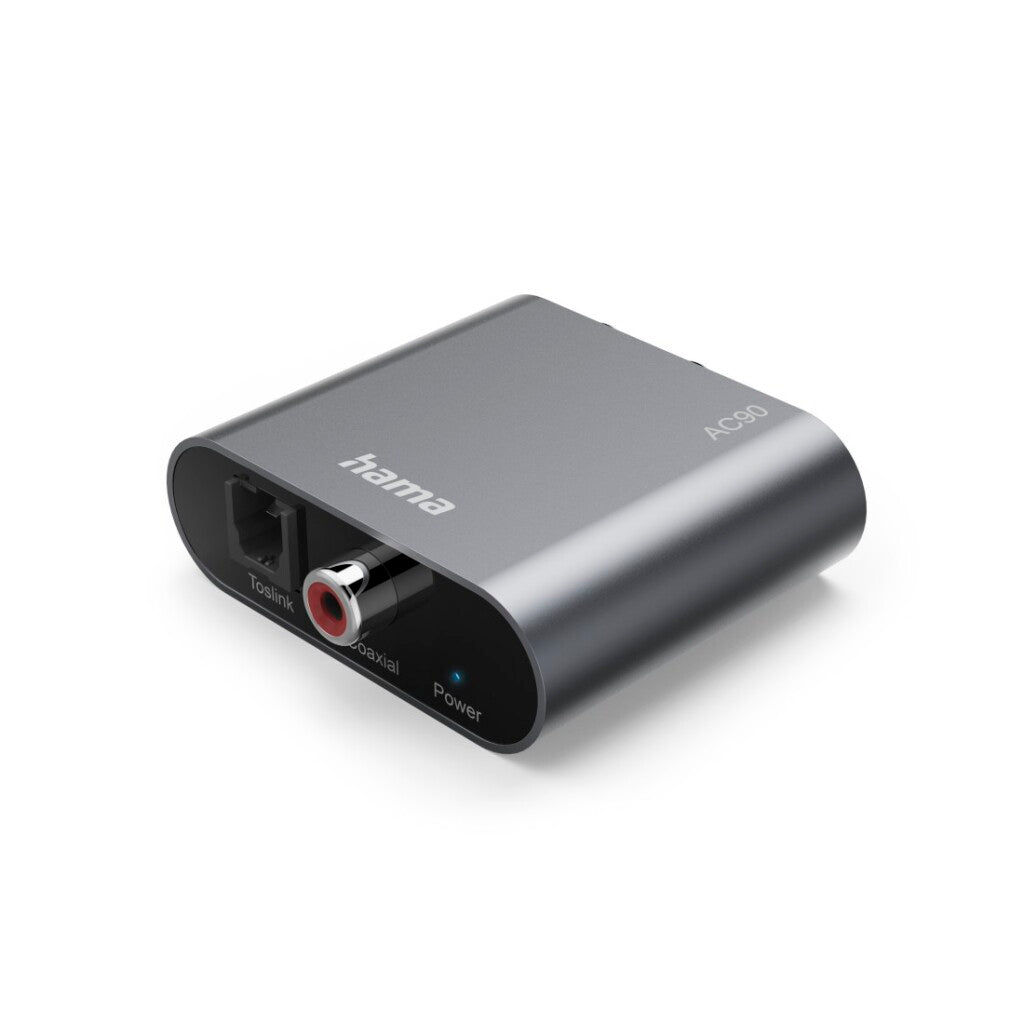 Hama AC90 Audio Converter Digital to Analog Silver