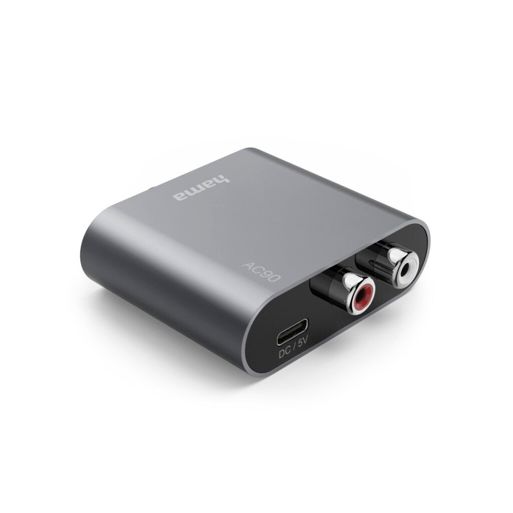 Hama AC90 Audio Converter Digital to Analog Silver