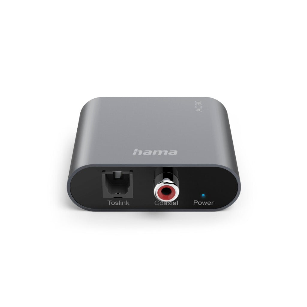 Hama AC90 Audio Converter Digital to Analog Silver