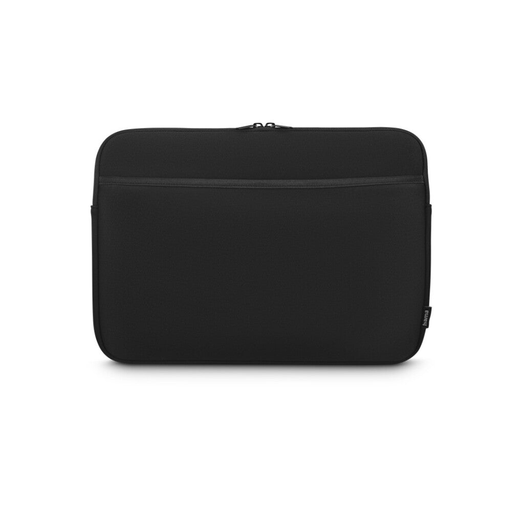 Hama Laptop Sleeve with Front Pocket for 14.1-15.6 Inch Laptops Black
