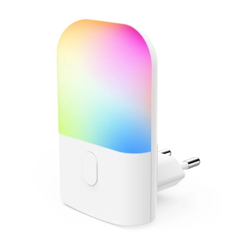 Hama Color LED Night Light with Socket Sensor + RGB Color Changing White