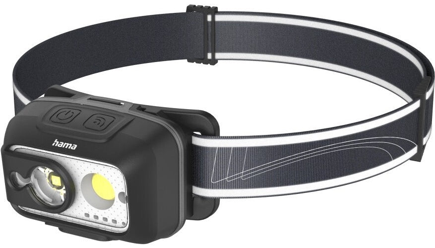 Hama LED-Stirnlampe HL500-C mit Akku Kopflampe zum Joggen Arbeiten 4 (00228609) afbeelding 1