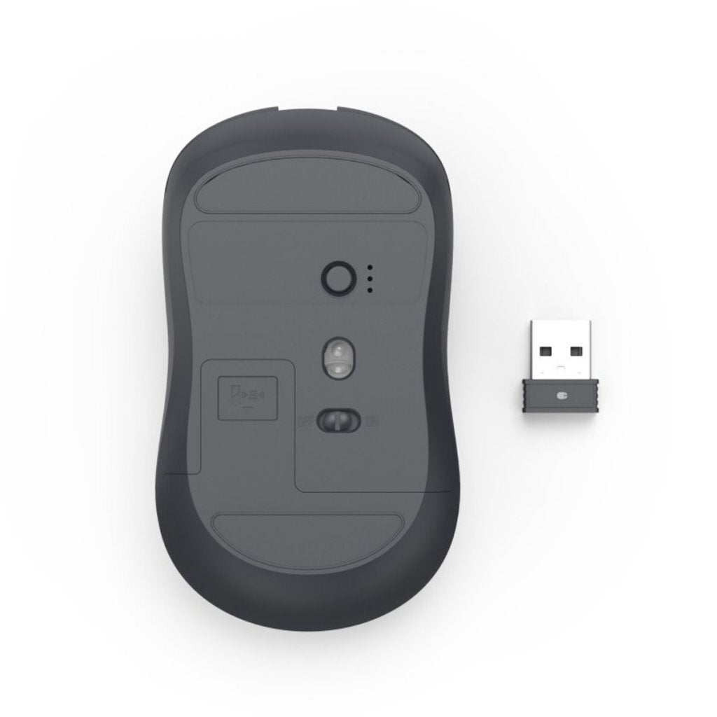Hama WM-400 Optical Wireless Mouse - 3 Buttons - 2.4 GHz - Black