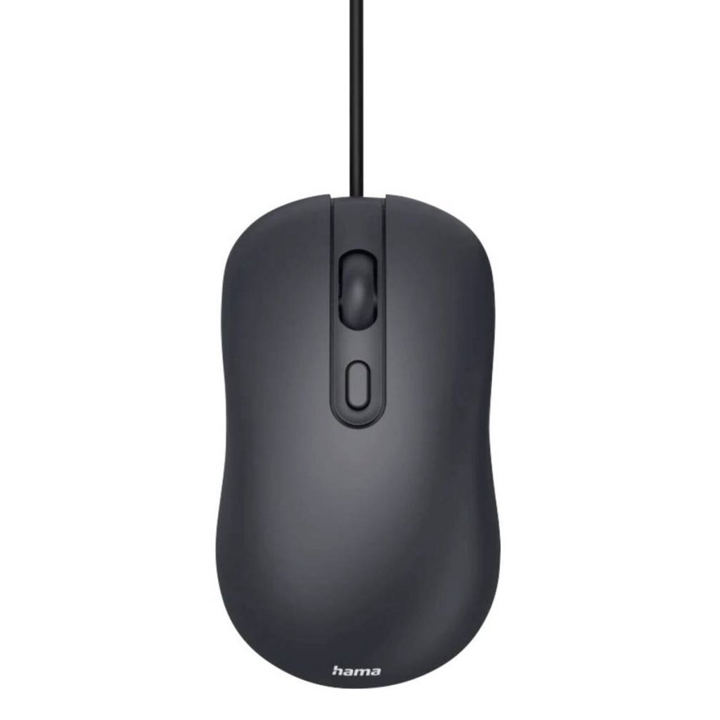 Hama CM-200 Optical Mouse - 4 Buttons - Black