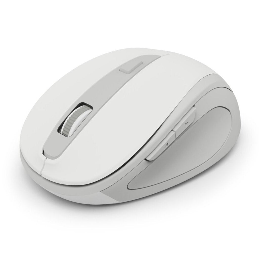 Hama WM-400 Optical Wireless Mouse 6 Buttons 2.4 GHz RF White/Gray