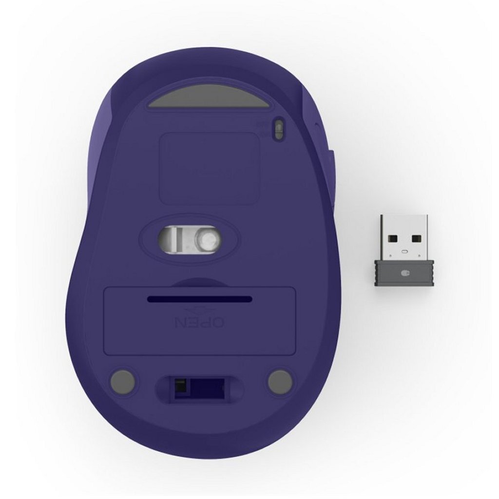 Hama WM-400 Optical Wireless Mouse 6 Buttons 2.4 GHz RF Purple
