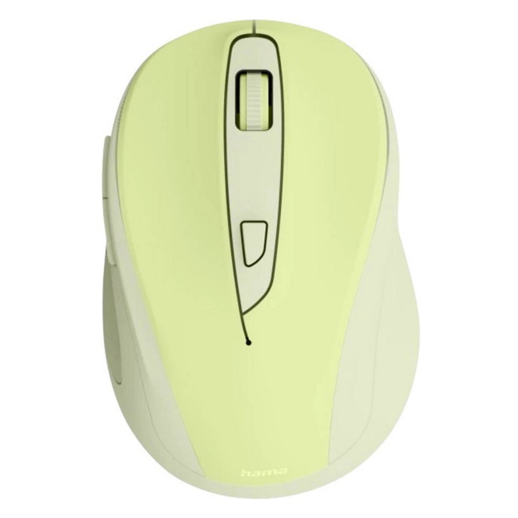 Hama WM-400 Optical Wireless Mouse 6 Buttons 2.4 GHz RF Lime Green
