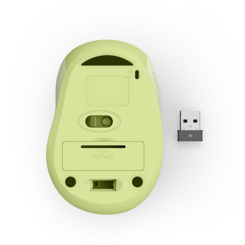 Hama WM-400 Optical Wireless Mouse 6 Buttons 2.4 GHz RF Lime Green