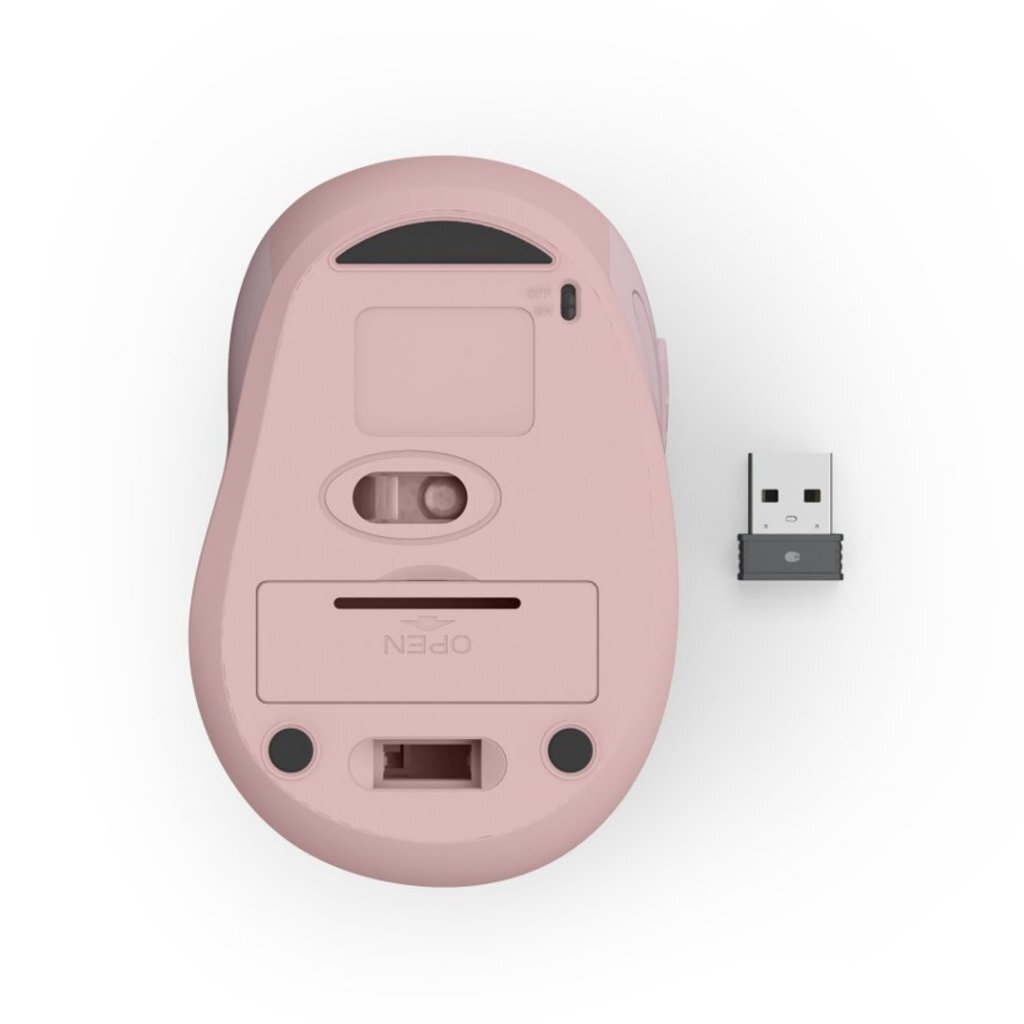 Hama WM-400 Optical Wireless Mouse 6 Buttons 2.4 GHz RF Pink