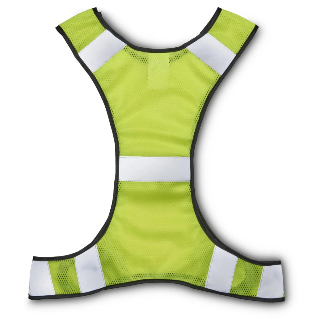 Hama Reflective Vest Neon Yellow - Light Reflective Vest for Cycling and Outdoor Activities - Universal Size