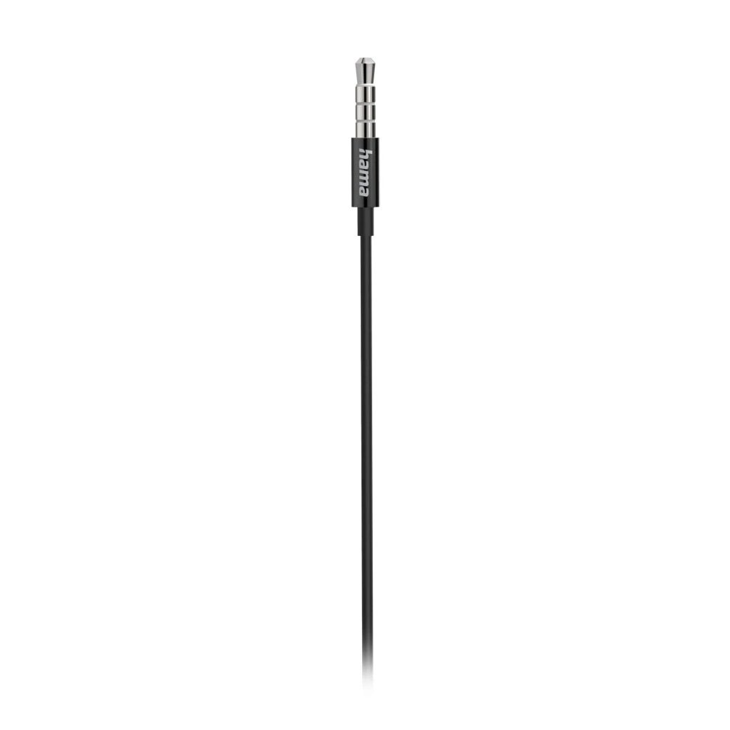 Hama Popply In-Ear Headphones + Microphone Black