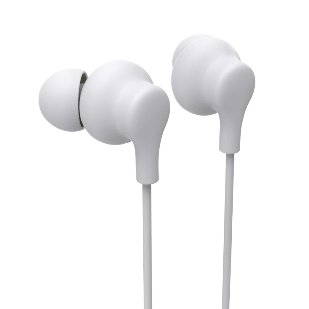Hama Popply In-Ear Headphones + Microphone White