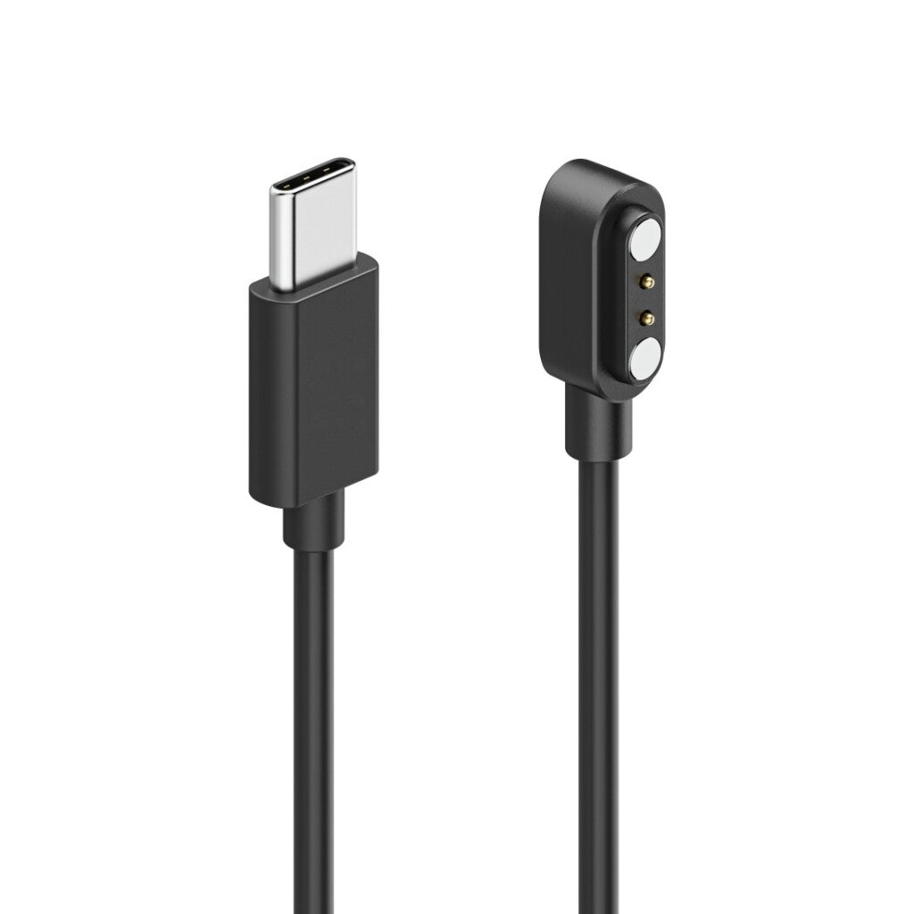 Hama Magnetic Charge Charging Cable for Smartwatches USB-C 60 cm Black