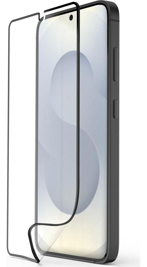 Hama Handy-Schutzglas Super Hybrid für Samsung Galaxy S26, Montagehilfe (00233308) afbeelding 1