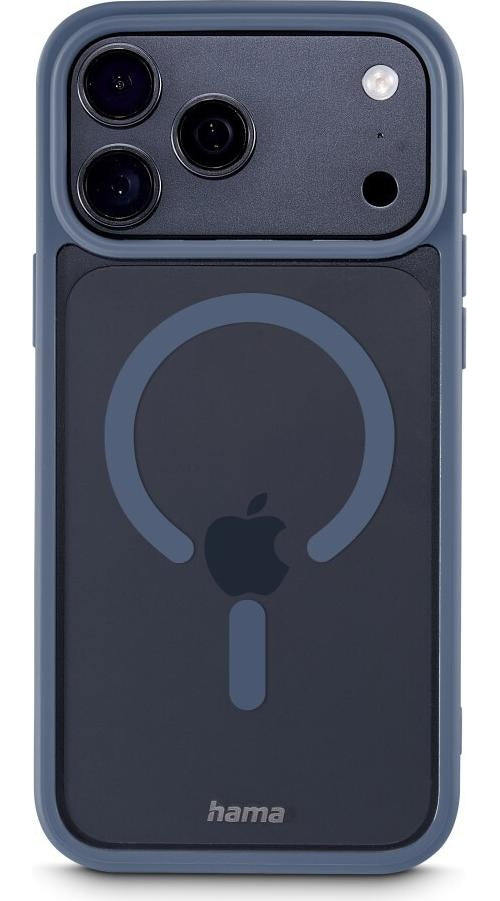 Hama Handyhülle Frame Protect f iPhone 17 Pro Max, magnetisch, durchsichtig,Bl (00232436) afbeelding 1