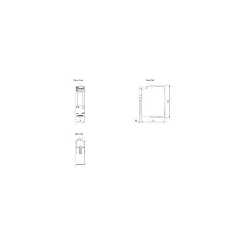 Siemens Dig.Industr. SIMATIC Relaismodul NO 4x120V DC 6ES7132-6HD01-0BB1 (6ES71326HD010BB1) afbeelding 1