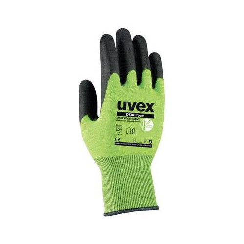 Uvex 60604 Anthrazit - Limette Viskose - Polyamid (6060411) afbeelding 1