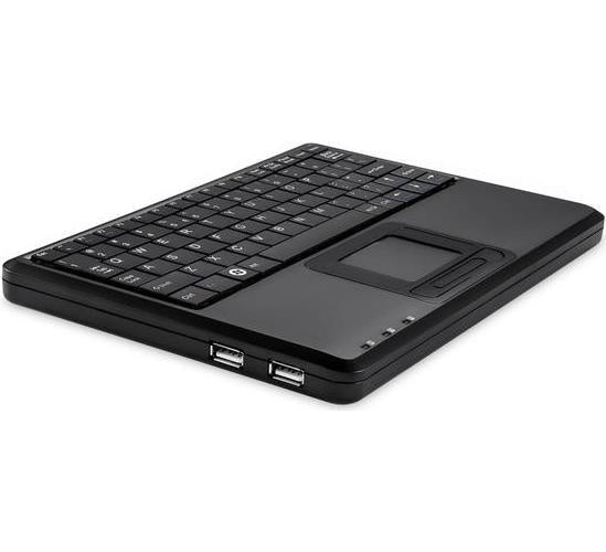 Perixx 11005 Tastatur USB QWERTY Holländisch - Englisch - Französisch Schwarz (PERIBOARD-510 H PLUS IT) afbeelding 1