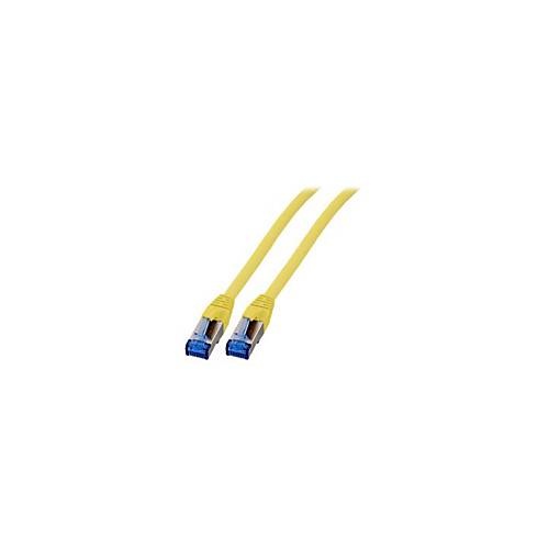 EFB-Elektronik RJ45 Patchkabel Cat.6A S/FTP TPECat.7 Rohkabel superflex gelb 15m Hersteller: EFB Elektronik (K5525FGE.15) afbeelding 1
