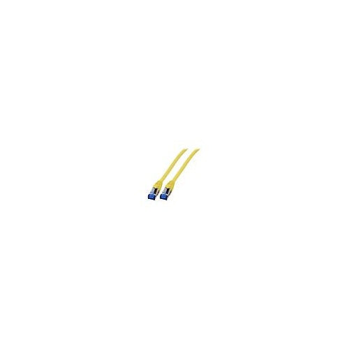 EFB-Elektronik RJ45 Patchkabel Cat.6A S/FTP TPECat.7 Rohkabel superflex gelb 15m Hersteller: EFB Elektronik (K5525FGE.15) afbeelding 2