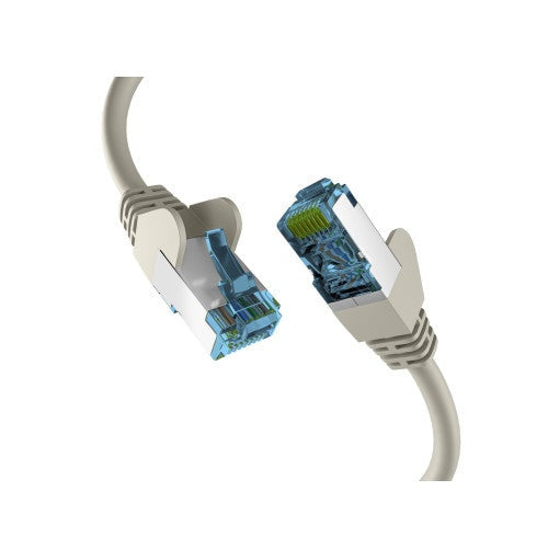 EFB-Elektronik RJ45 PATCHKABEL mitCat.7 Rohkabel ROHKABEL GRAU 50m S/FTP PIMF Netzwerkkabel LAN DSL Hersteller: EFB Elektronik (EC020200131) afbeelding 1