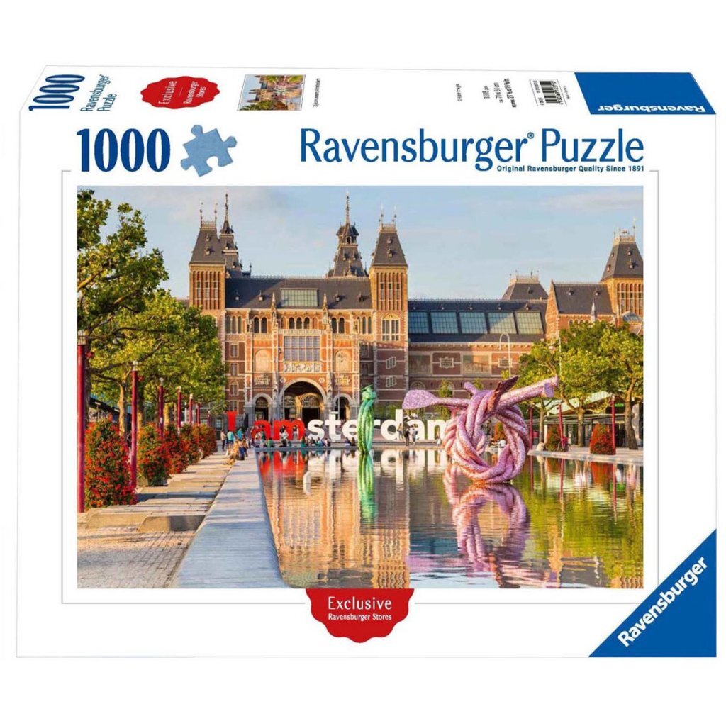 Ravensburger Puzzle Amsterdam Rijksmuseum 1000 Pieces