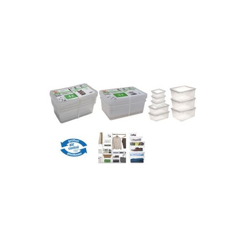keeeper 3003100100000 Aufbewahrungsbox Rechteckig Polypropylen (PP) Transparent (3003100100000) - 4052396011876 - image 1