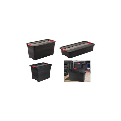 keeeper 1083082600000 Aufbewahrungsbox Rechteckig Polypropylen (PP) Schwarz - Rot (1083082600000) afbeelding 1