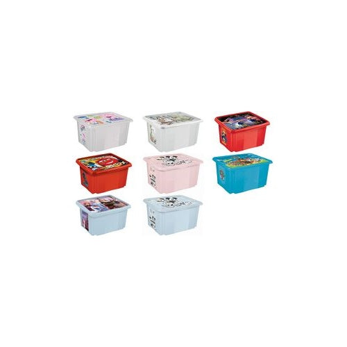 keeeper Aufbewahrungsbox karolina "Winnie", 30 Liter Dreh-/Stapelbox mit Deckel, aus PP, natur-transparent, mit - 1 Stück (1223800123800) afbeelding 1