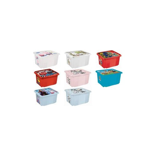 keeeper Aufbewahrungsbox karolina "Minnie", 24 Liter Dreh-/Stapelbox mit Deckel, aus PP, nordic-pink, mit - 1 Stück (1223758124700) afbeelding 1