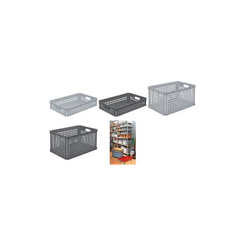 keeeper Aufbewahrungskorb "robert", 64 Liter, nordic-grey robuster Transportkorb, Tragkraft: 30 kg, lebensmittelecht, - 1 Stück (1088513000000) afbeelding 1