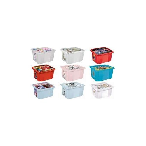keeeper Aufbewahrungsbox karolina "Bambi", 30 Liter Dreh-/Stapelbox mit Deckel, aus PP, natur-transparent, - 1 Stück (1223800126600) afbeelding 1