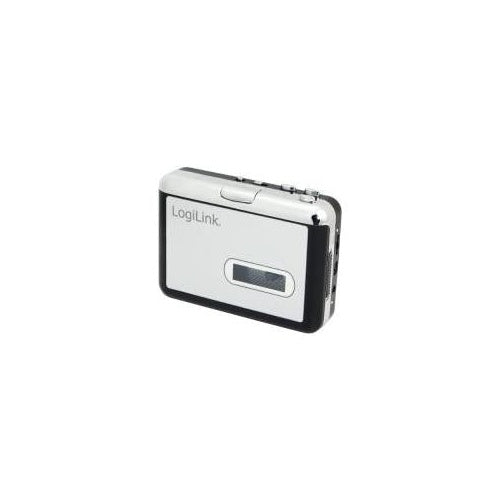 LogiLink Kassette/Digital Konverter, schwarz/silber konvertiert Tapes/Kassetten in MP3 Formate, um diese z.B. (UA0156) afbeelding 1