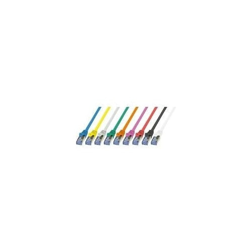 LogiLink Patchkabel, Kat. 6A, S/FTP, 30,0 m, weiß geschirmt (PIMF), 4 x 2 AWG 26/7, Belegung: 1:1, Kupferader, - 1 Stück (CQ3121S) afbeelding 1